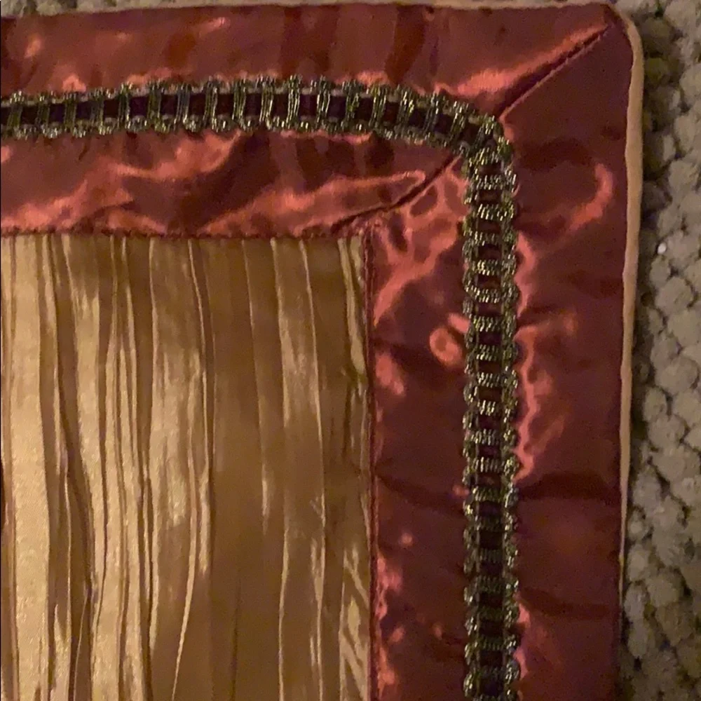 TWO Pillow Cases Fall Colors Pre Owned